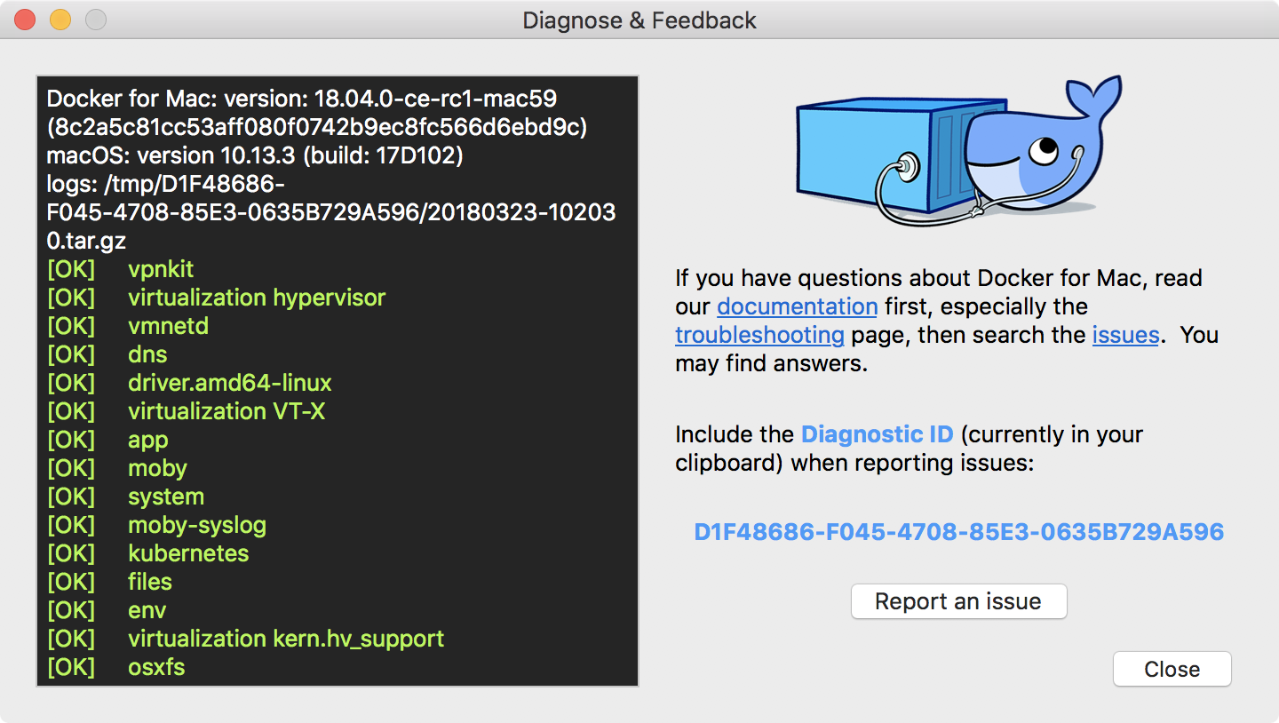 Diagnostics & Feedback with ID