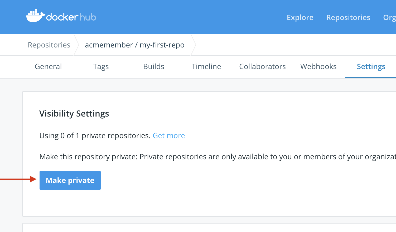 Convert Repo to Private