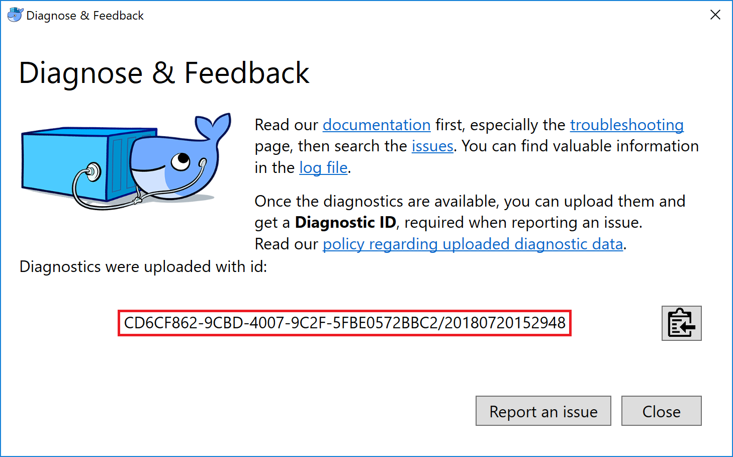 Diagnose & Feedback with ID