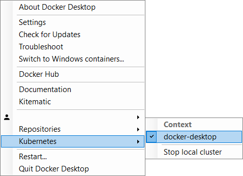 Change Kubernetes Context