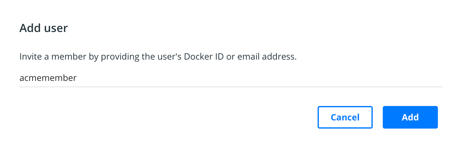 Add user to team from team page