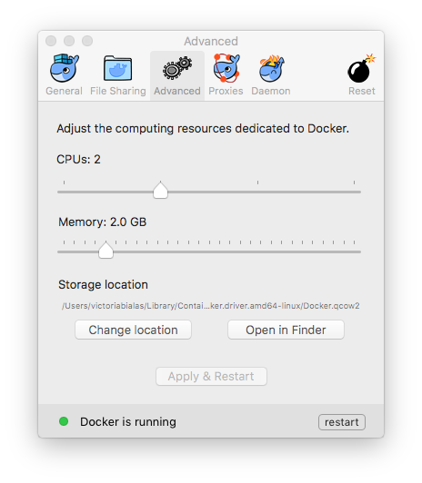 CPUs and Memory settings UIstarting at Beta 31