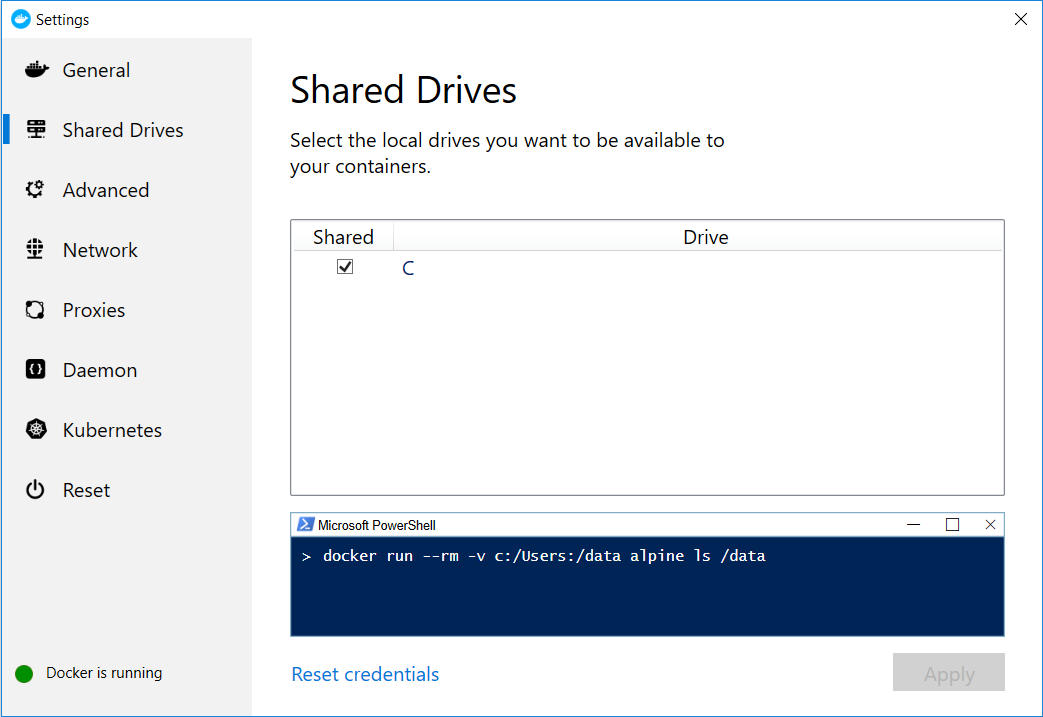 Shared drives