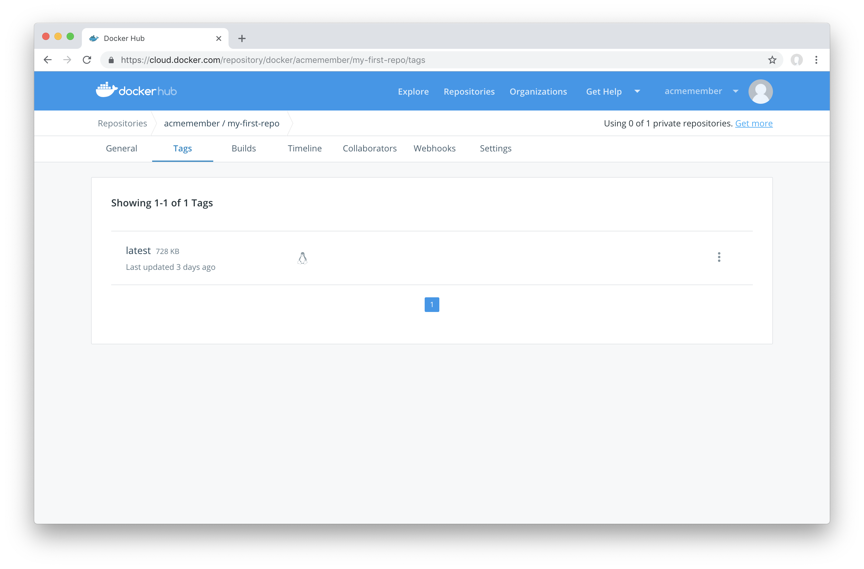 Manage Repo Tags