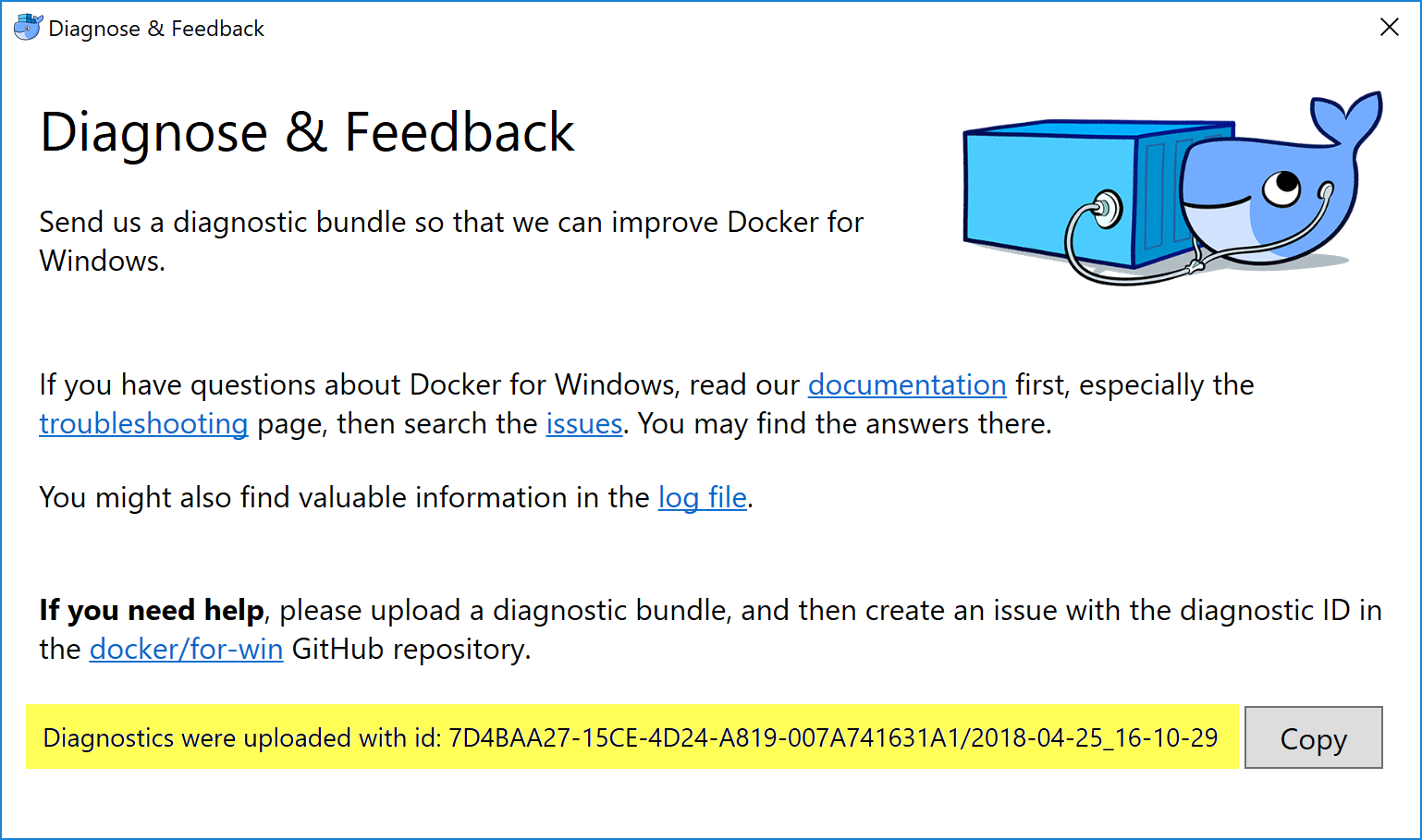 Diagnose & Feedback with ID