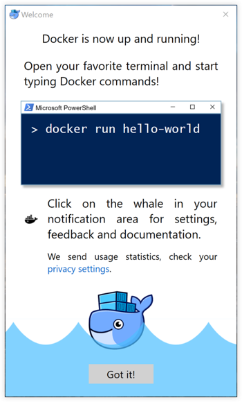 Install success