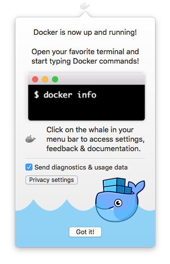 Docker success