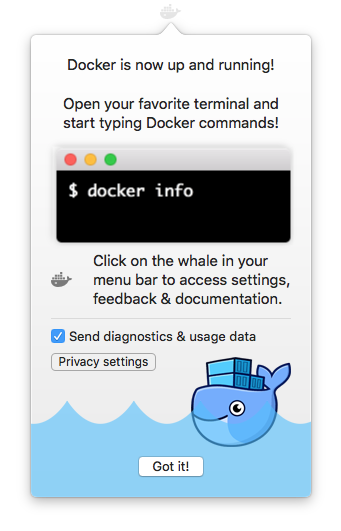 Docker success