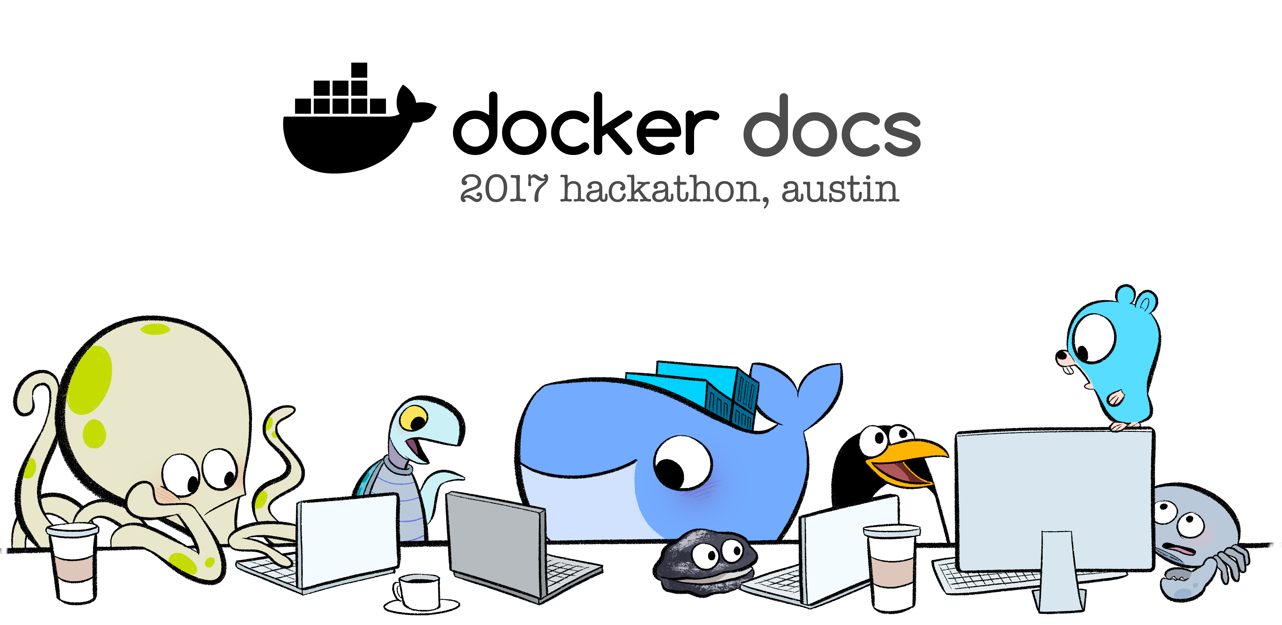 DockerCon Docs Hackathon logo