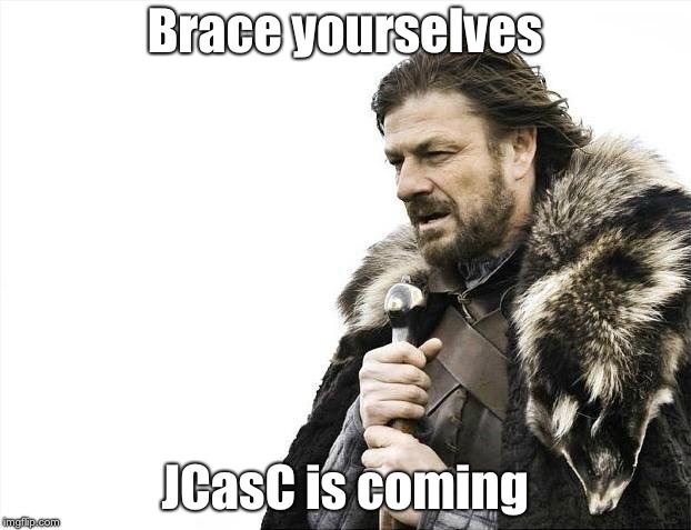 JCasC is coming