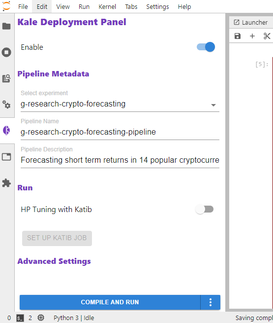kale-deployment-panel