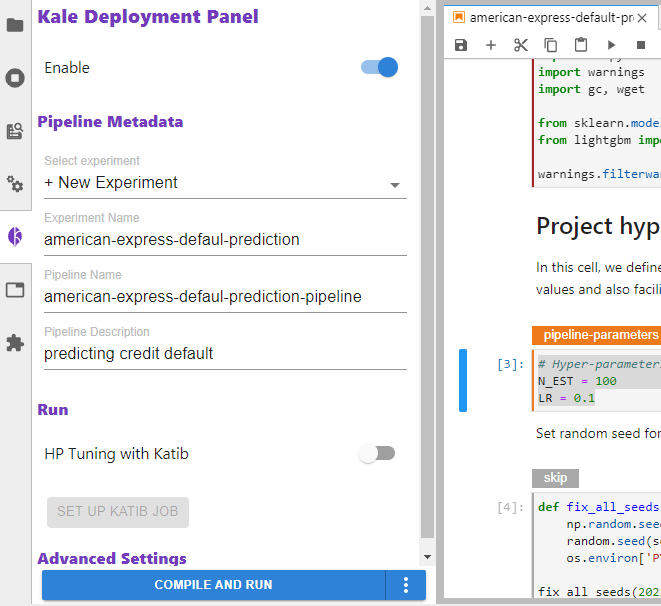 kale-deployment-panel